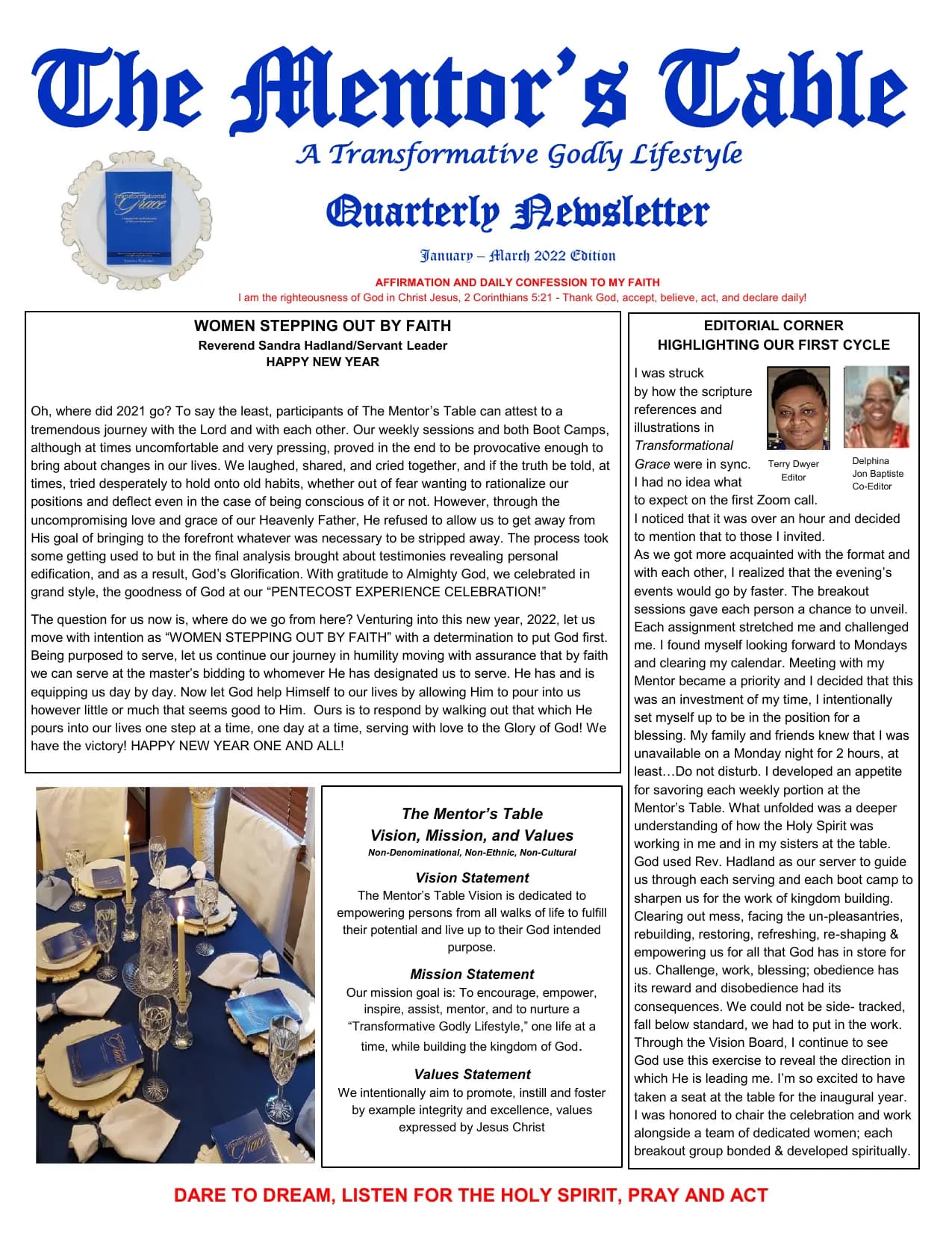 2022 - 1st Quarter — page 1 of 8