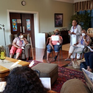 Meet and Greet ,Welcome by Rev. Sandra Hadland, Celebration Pledge