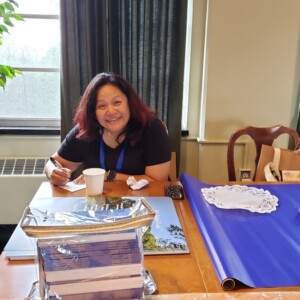 Meet and Greet, Welcome by Reverend Sandra Hadland, Pledge 2022