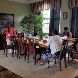 Meet and Greet, Welcome by Reverend Sandra Hadland, Pledge 2022