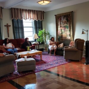 Meet and Greet, Welcome by Reverend Sandra Hadland, Pledge 2022