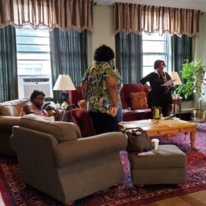 Meet and Greet, Welcome by Reverend Sandra Hadland, Pledge 2022