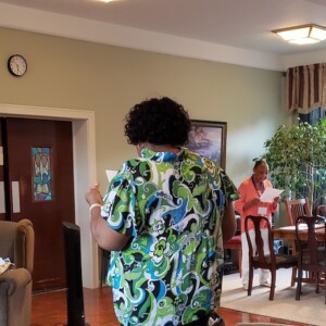 Meet and Greet, Welcome by Reverend Sandra Hadland, Pledge 2022