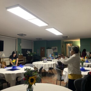 Friday Dinner, Social, Vision Board Set Up, Rehearsal